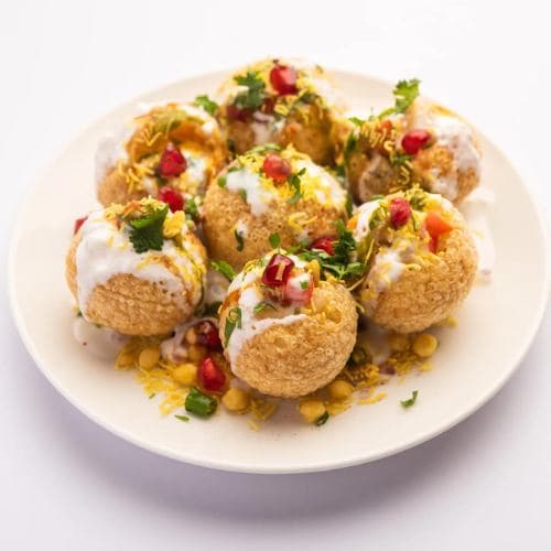 Dahi Puri (6 pieces)